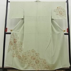 平和屋野田店■訪問着 総相良刺繍 蜀江花文 逸品 n-fw6121の画像1