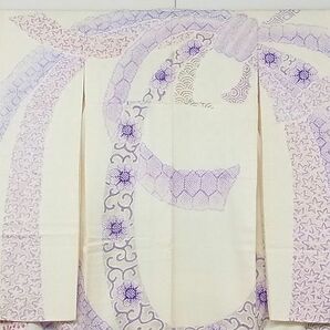 平和屋1■名門 藤娘きぬたや・総絞り 振袖 束ね熨斗花文 逸品 CAAC7531rvの画像3