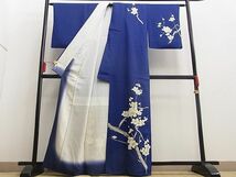 平和屋野田店■訪問着　枝桜文　金彩　逸品　n-yt1038_画像2