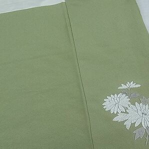 平和屋1■豪華色留袖 総刺繍 草花文 暈し染め 逸品 CAAC6155txの画像8