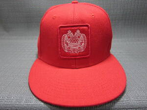 OTTO オットー × 50DUPPIES ファイブオーダッピーズ　スナップバック　キャップ　帽子　赤　56～59cm　S2312C