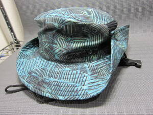 O'NEILL オニール　サバイバルハット　帽子　緑×黒　59cm程　S2403C