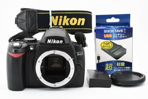 ★美品　動作確認済★ NIKON ニコン D40 デジタル ボディ ショット数 9,575枚 防湿庫管理 #C540