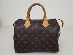 LOUIS VUITTON/ルイ・ヴィトン☆モノグラム スピーディ25 ハンドバッグ ミニボストンバッグ カギ付き M41528 SP0939