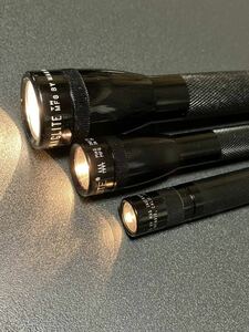 中古MAGLITE 顔マーク無 2AA、2AAA、1AAA