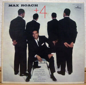 マックス・ローチ【1971年 国内盤 LP】MAX ROACH +4 | Mercury SFX-7420(M) (ドラム / EmArcy / Sonny Rollins / Kenny Dorham