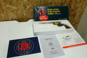 TH03078　CMC　COLT　S.A.A.45　M-1873　モデルガン　SMGマークあり　動作未確認　現状品