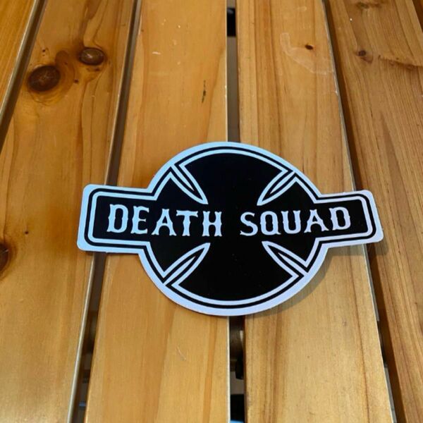 ラスト1枚！ DEATH SQUAD　デススクアッド　ステッカー　激レア放出！！