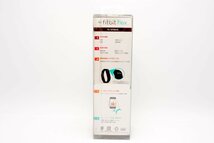 【未開封品ですが汚れあり】Fitbit Flex for Softbank Black FB401BK-JP フィットビット ワイヤレス 活動量計 睡眠計 リストバンド #4258_画像2