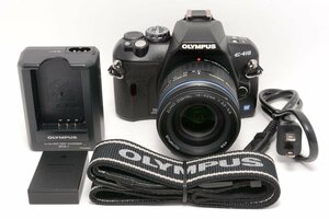 【良品】OLYMPUS オリンパス デジタル一眼レフ E-410 + ZUIKO DIGITAL ED 14-42mm F3.5-5.6 レンズキット ブラック ＃380140034011