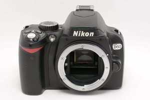 【動作未確認/外観美品】Nikon ニコン デジタル一眼レフ D60 ボディ #4261