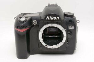 【ジャンク品】Nikon ニコン デジタル一眼レフ D70 ボディ #4263