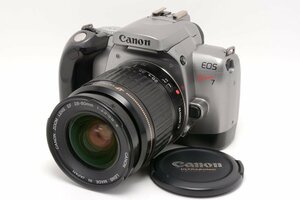 【良品】Canon キヤノン EOS Kiss 7 AFフィルム一眼レフカメラ + レンズセット(Canon ZOOM LENS EF 28-80mm F3.5-5.6 II USM) #43074343
