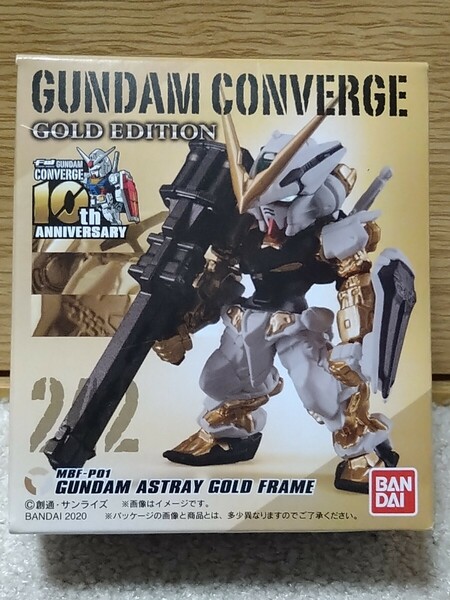 FW GUNDAM CONVERGE GOLD EDITION 242 MBF-P01 ガンダム　アストレイ　ゴールドフレーム　コンバージ　ゴールドエディション