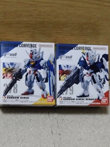 FW GUNDAM CONVERGE　#23　278 ガンダムエアリアル　279　ガンダムエアリアル改修型　セット　水星の魔女　コンバージ　