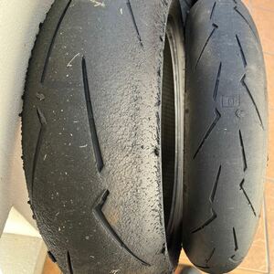 ディアブロ スーパーコルサ V4 SC1 PIRELLI DIABLO 120/180 FRセット　極上使用30分　CBR600 R6 