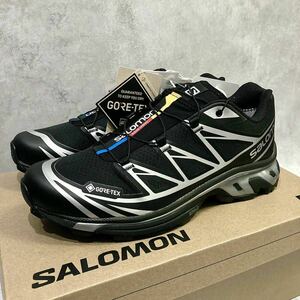 26cm 新品正規品 Salomon XT-6 GTX GORE-TEX Black/Footwear Silver サロモン XT-6 ゴアテックス ブラック/フットウェアシルバー US8