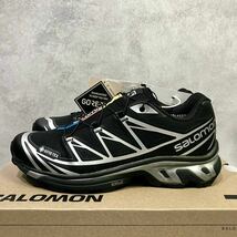 26cm 新品正規品 Salomon XT-6 GTX GORE-TEX Black/Footwear Silver サロモン XT-6 ゴアテックス ブラック/フットウェアシルバー US8_画像2