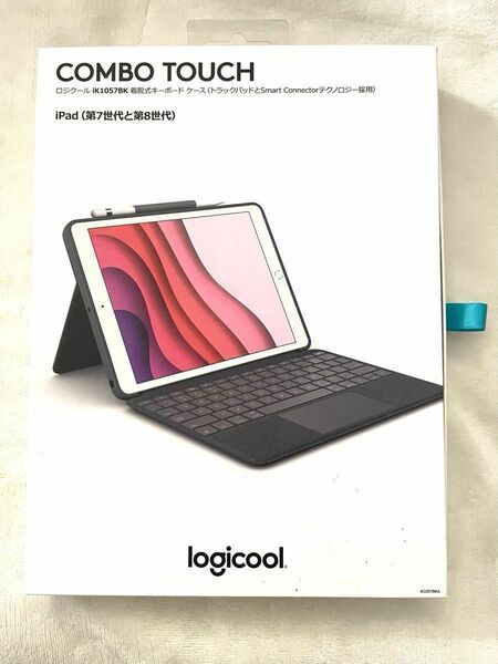 Logicool ロジクール　iK1057BK 脱着式キーボードケース　iPad(第7世代と第8世代)