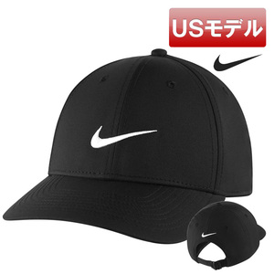 (Модель США) Nike Golf Cap Dry Fit Legacy 91 Black Free Size DH1640-010 Nike Golf Cap Шляпа шляпа