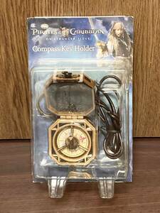 Disney PIRATES OF THE CARIBBEAN Compass Key Holder パイレーツ オブ ザ カリビアン コンパス キーホルダー ジャック スパロウ 映画