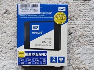 Western Digital Blue 3D 2.5inch 2TB SSD WDS200T2B0A
