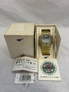 G-SHOCK CASIO 1998年 第7回 国際イルカ・クジラ会議 DW-8600K-8VTイルクジ メンズ 腕時計 スケルトン 限定モデル ダイバーズ Gショック