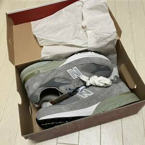 未使用 New Balance 993 グレー GL サイズ 9 4E 27.0cm ニューバランス 新品　スニーカー