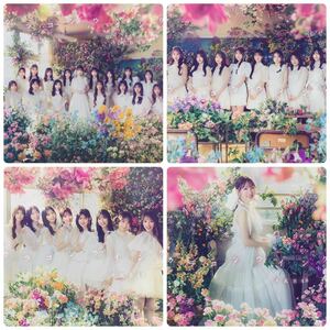 【生写真1枚付】AKB48 63rdシングル カラコンウインク 初回限定盤 TypeA+B+C+Official Shop盤 4枚セット CD+BD