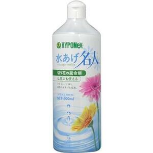 ハイポネックスジャパン 切花用延命剤 水あげ名人 600ml