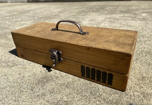 ハンドメイド 木製BOX　ミリタリー　雑貨