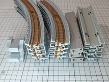 【検品済】Nゲージ TOMIX 鉄道模型 線路 レール 高架橋 対向式ホーム延長部セット 大量 トミックス 線路セット_画像7