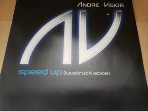 [古12inch] Andr Visior - Speed Up (Luvstruck 2002) / Trance / Talla 2XLC / Luvstruckカバー