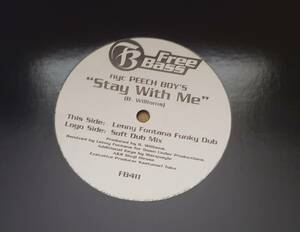 [古12inch] NYC Peech Boy's - Stay With Me (Dub mixes) / 1996 / Lenny Fontana / LARRY LEVAN