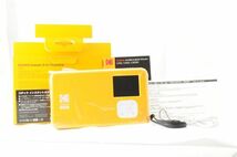 【美品】KODAK コダック インスタントカメラプリンター C210 イエロー 1000万画素 Bluetooth接続 C210YE 【国内正規品】#z174_画像1