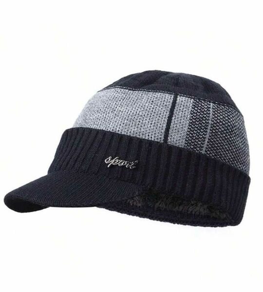 SHEIN knit cap 裏起毛ニットキャップ