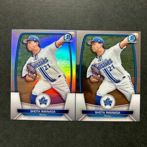 2023 Topps Bowman Chrome NPB 今永昇太 Base Refractor＋Base Chrome