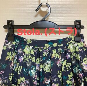 ストラの花柄スカート 一目惚れしてオンラインにで18,700円で購入しましたが、サイズが合わなかったので、1回着用のみの美品です。