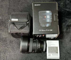 SONY FE50mmf1.4GM 極美品　