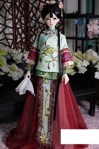  Super Dollfie SD China классика способ платье комплект 1 комплект только новый товар не использовался 