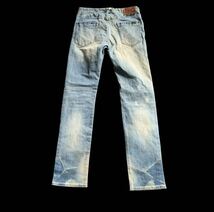 送料込！最終値下げ▲定4万▲Paul Smith JEANS ポールスミスジーンズ▲リアルビンテージ加工デニムパンツM▲_画像4