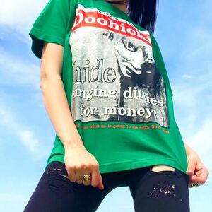 LEMONed hide Doohickie グリーンTシャツ X JAPAN