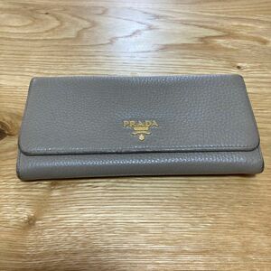 プラダ PRADA 長財布　ベージュ