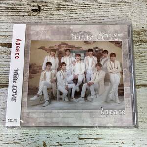 SCD07-41 「未開封CD」 シングルCD　Apeace　/　White LOVE　イベント限定CD　●　エーピース　●　ケース割れあり。