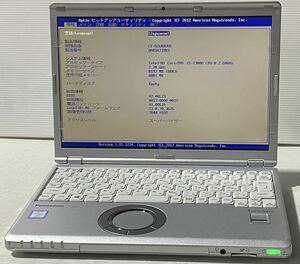 Bios 起動確認済み Panasonic CF-SZ6 Intel Core i5-7300U メモリ8GB 12.1インチ ジャンク229