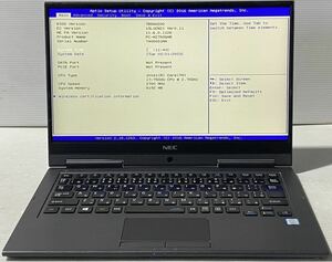 通電可 画面表示不可 NEC LAVIE HZ750GAB Corei7-7500U 8GB 13.3 インチ　ジャンク185