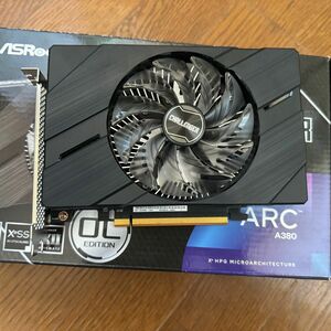 Asrock製　intel ARC A380 Challenger ITX 中古美品　動作確認済み