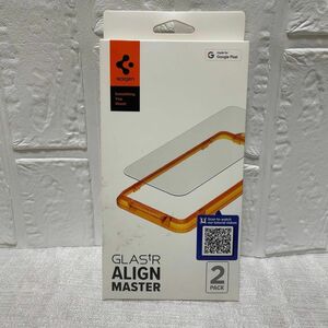 Spigen AlignMasterガラスフィルム 2枚Google Pixel 8 Pro 用　ガイド枠付