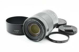 ★☆【人気レンズ】 Canon EF-M 55-200mm F4.5-6.3 IS STM Black #4011☆★