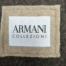 【XLサイズ】 美品 ARMANI COLLEZIONI アルマーニコレッツォーニ ダブルフェイス ピーコート 50 ロングジャケット アウター ベージュ系_画像8